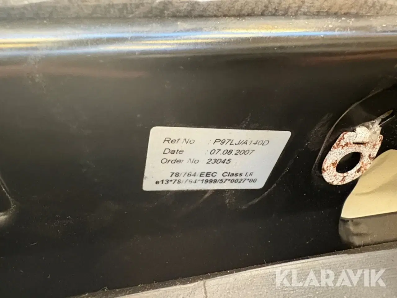 Billede 9 - Luftsæde Promek til minilæsser