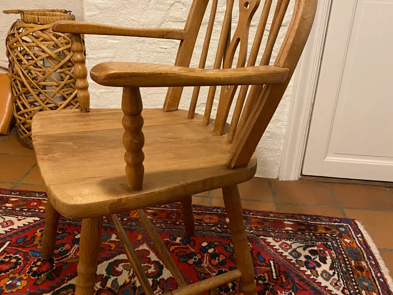 Billede 1 - Krostole i egetræ fra 70’erne