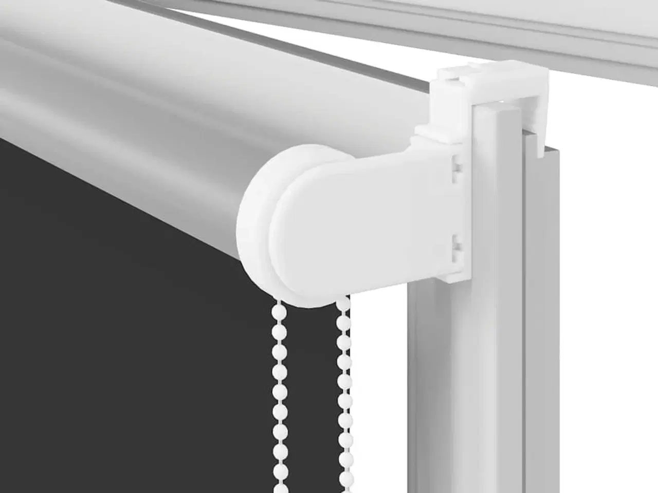 Billede 12 - Rullegardin mørklægning 145x130 cm stofbredde 141,6cm polyester