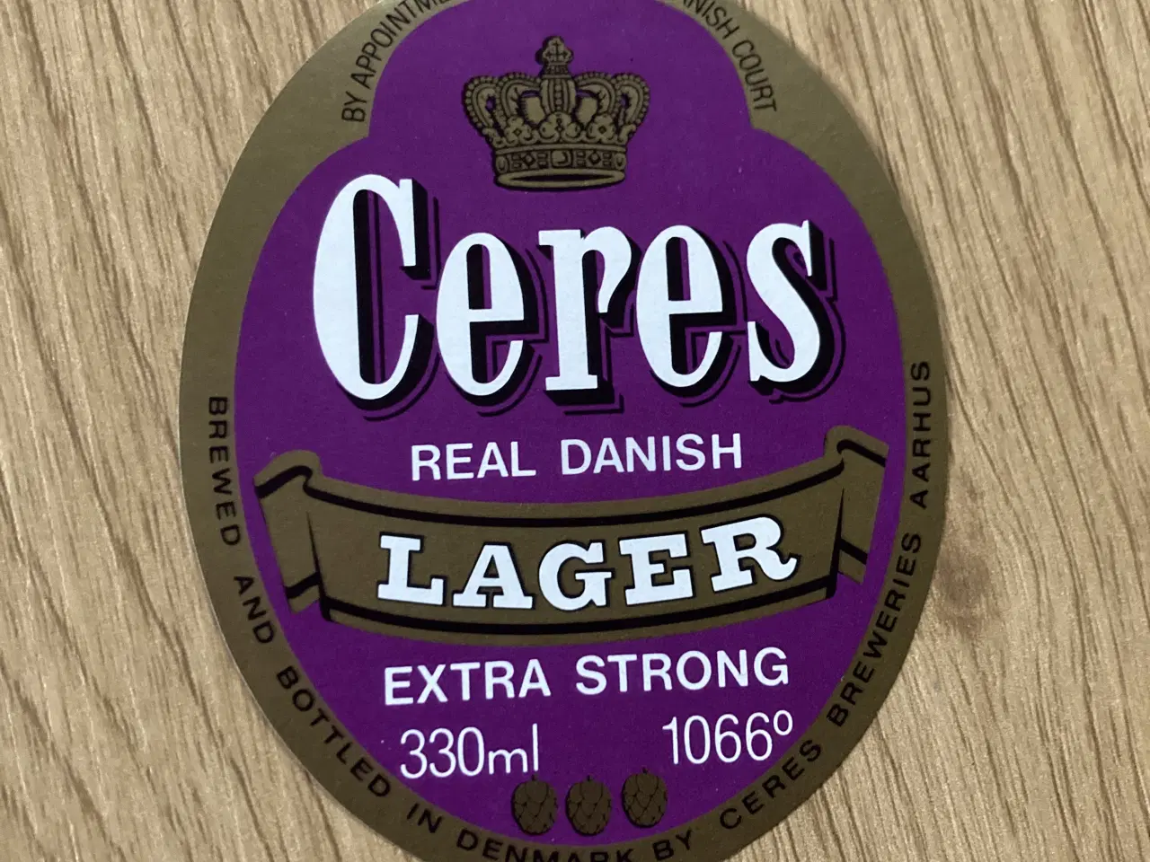 Billede 1 - Ceres Real Danish Lager Extra Strong