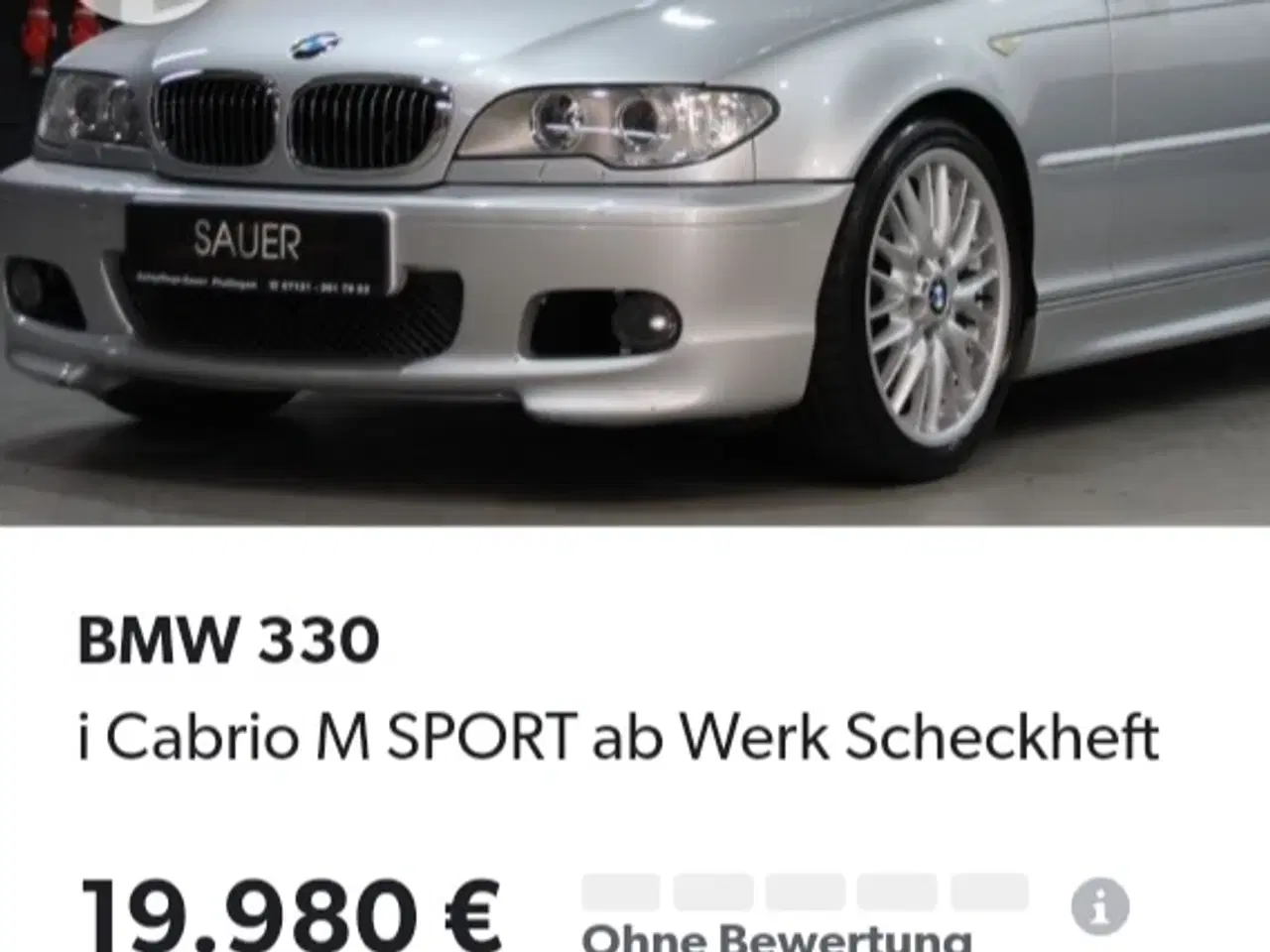 Billede 15 - BMW 330Ci cabriolet M-Sport 