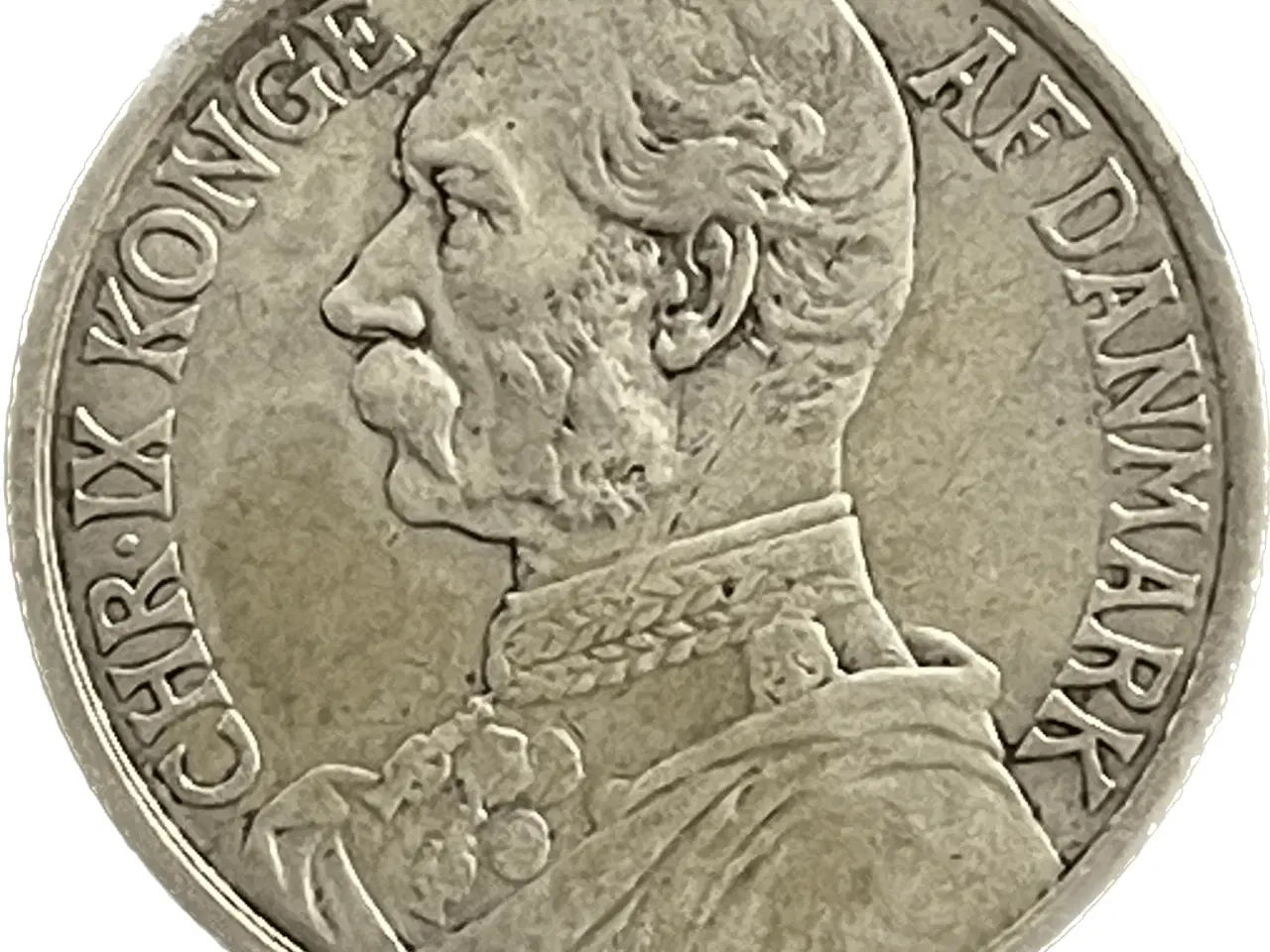 Billede 1 - 20 Cent/ 1 Francs 1905 Dansk Vestindien