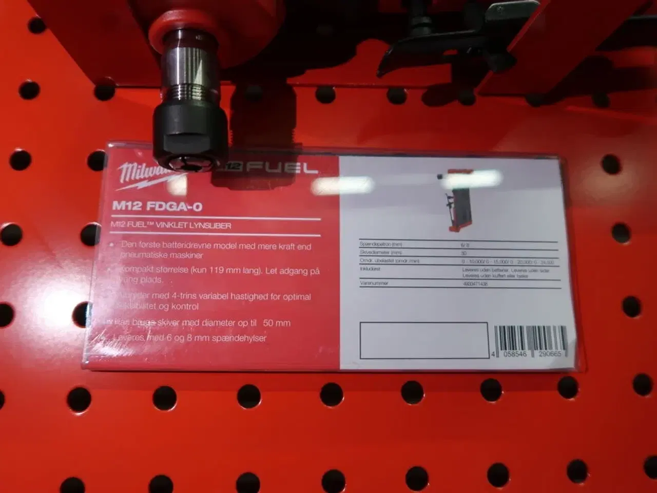 Billede 2 - Akku vinkelsliber MILWAUKEE M12 FDGA-0