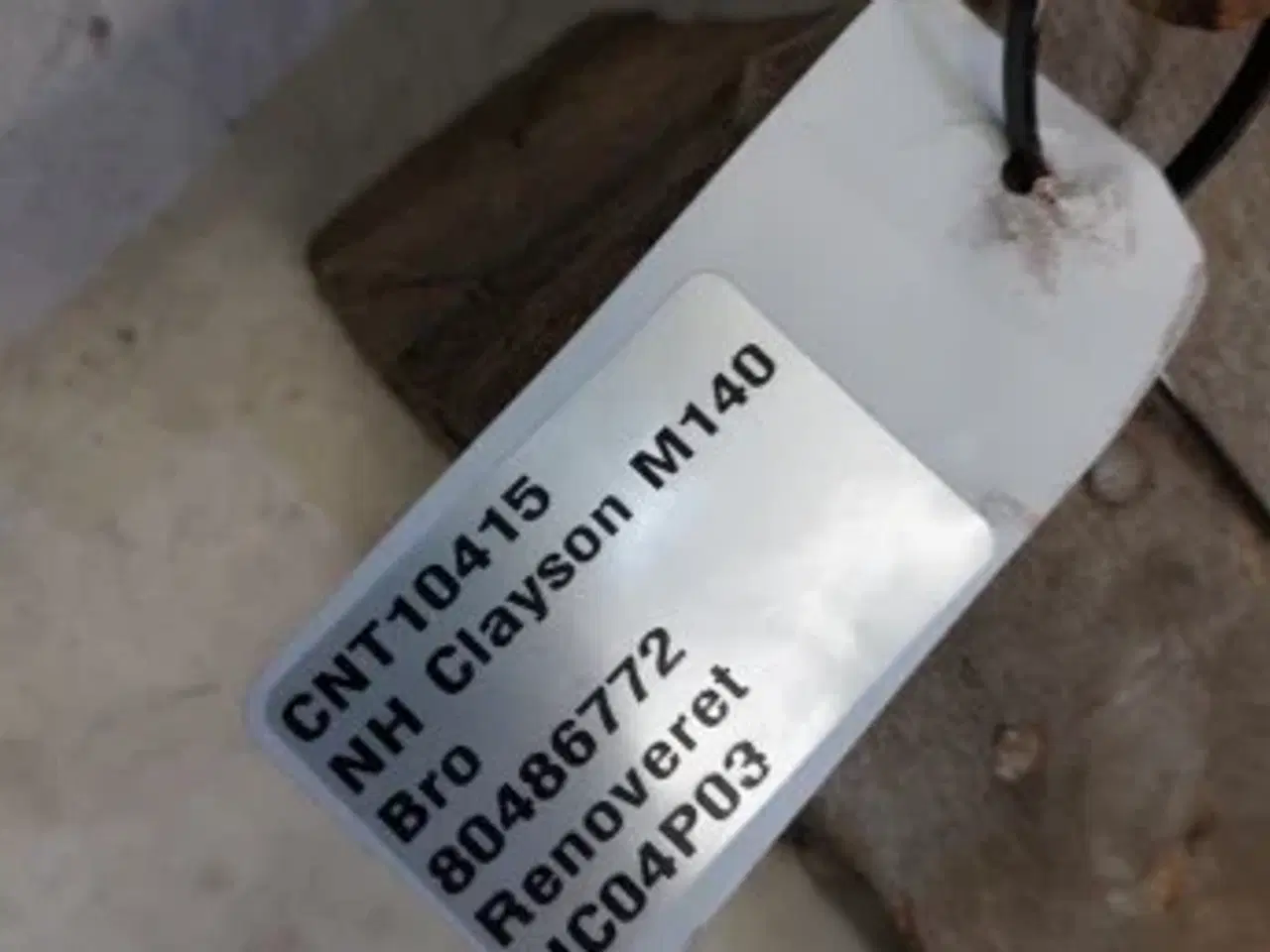 Billede 20 - New Holland Clayson M140 Bro 80486772 Renoveret