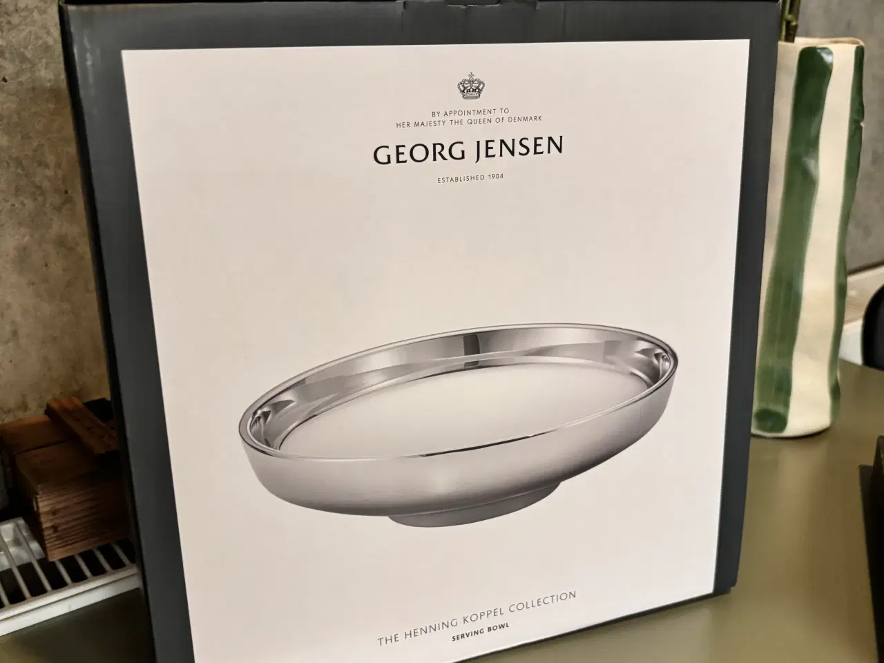 Billede 1 - Nyt Georg Jensen Henning Koppel serveringsfad 28cm