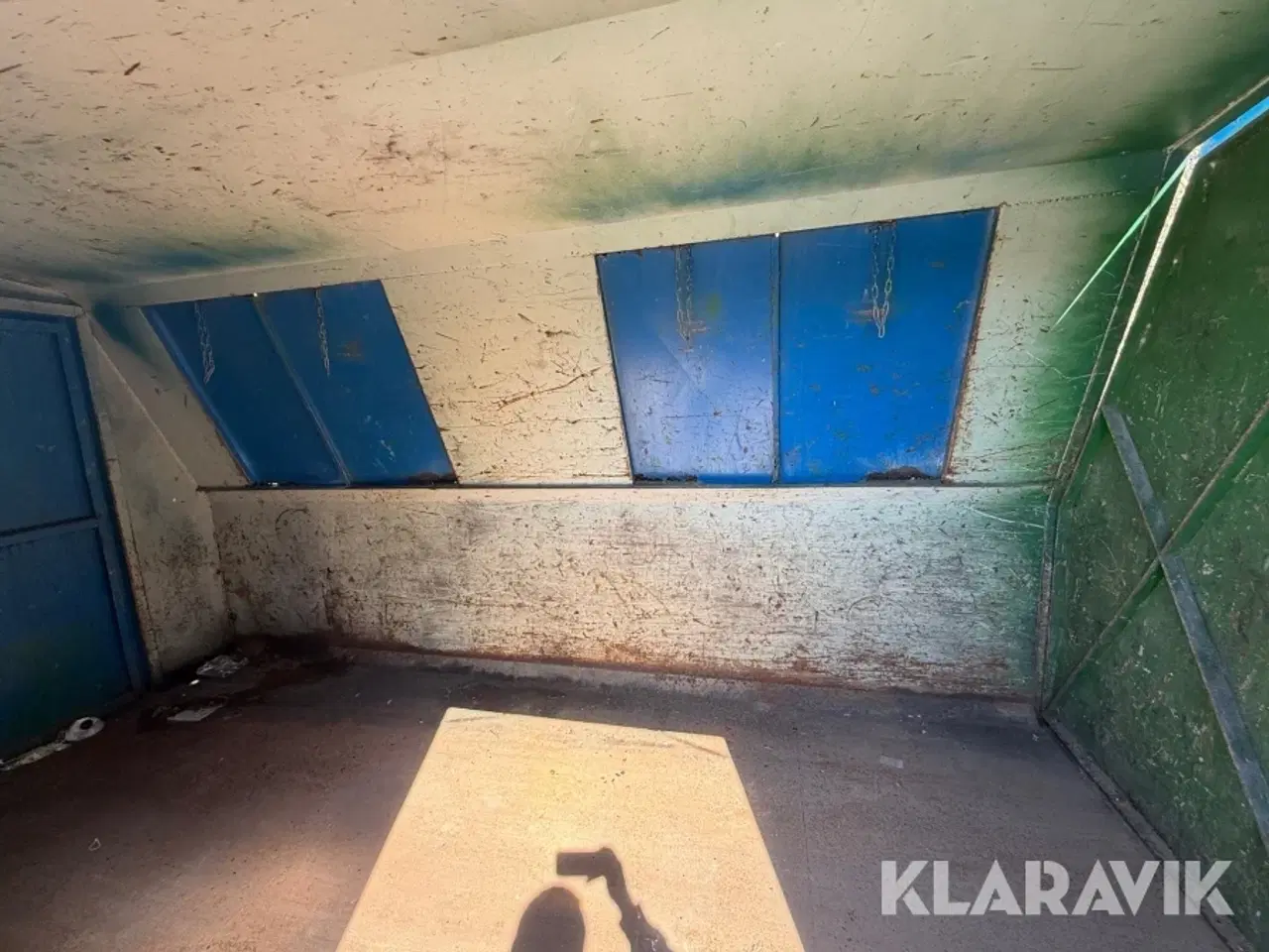 Billede 11 - Container Lukket 4 dobbeltlåger samt dobbelt for- og bagdør