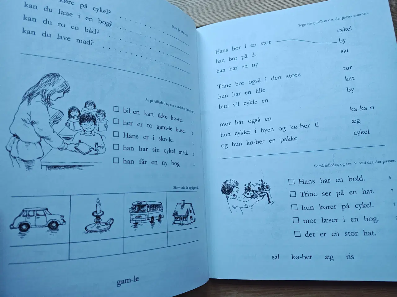 Billede 2 - Min opgavebog med Søren og Mette BOG