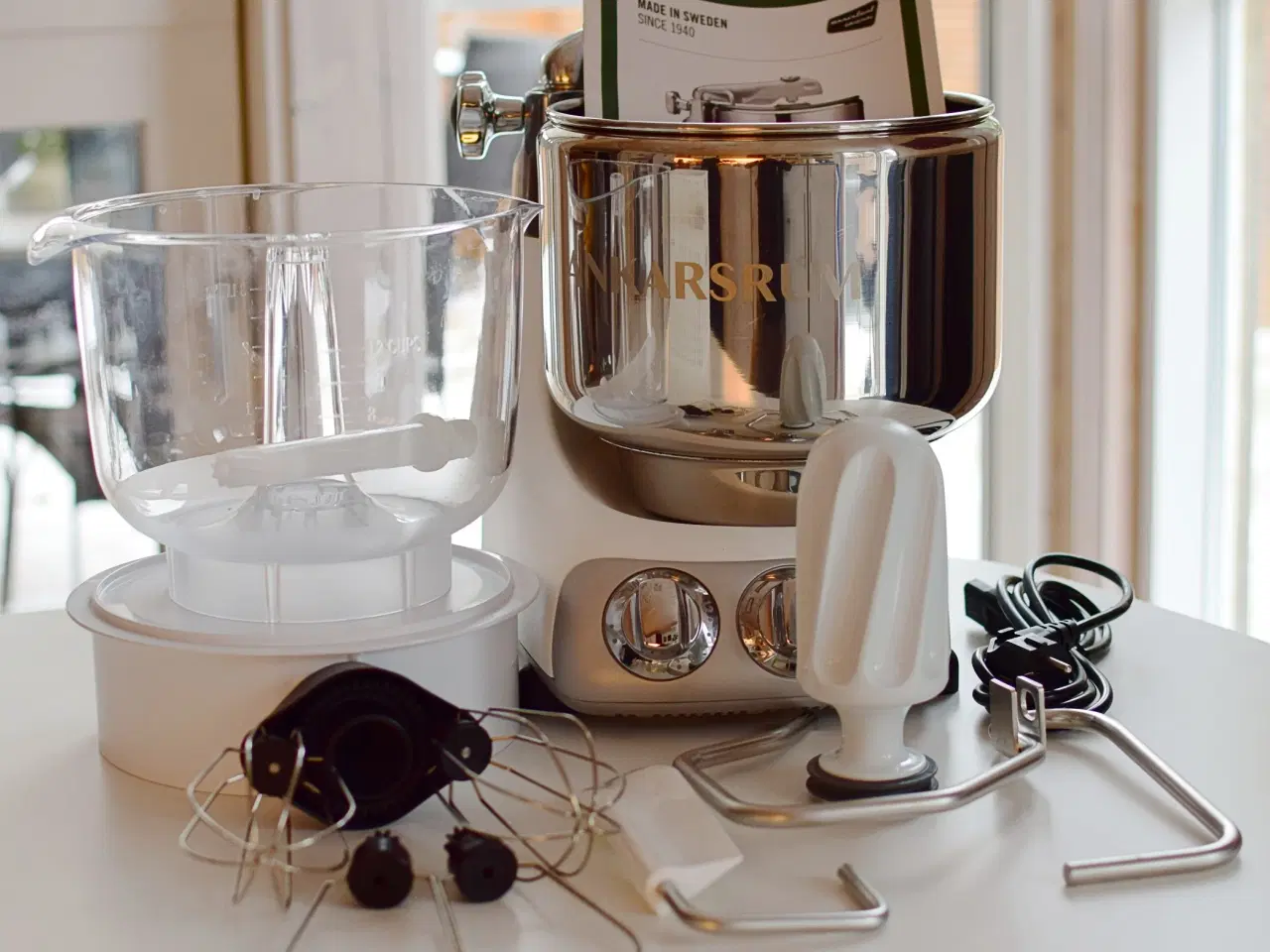 Billede 2 - Ankersrum Assistent Original Køkkenmaskine Hvid