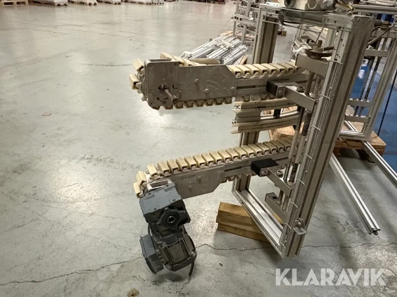 Billede 4 - Stort lot kædetransportør-system Carry-Line