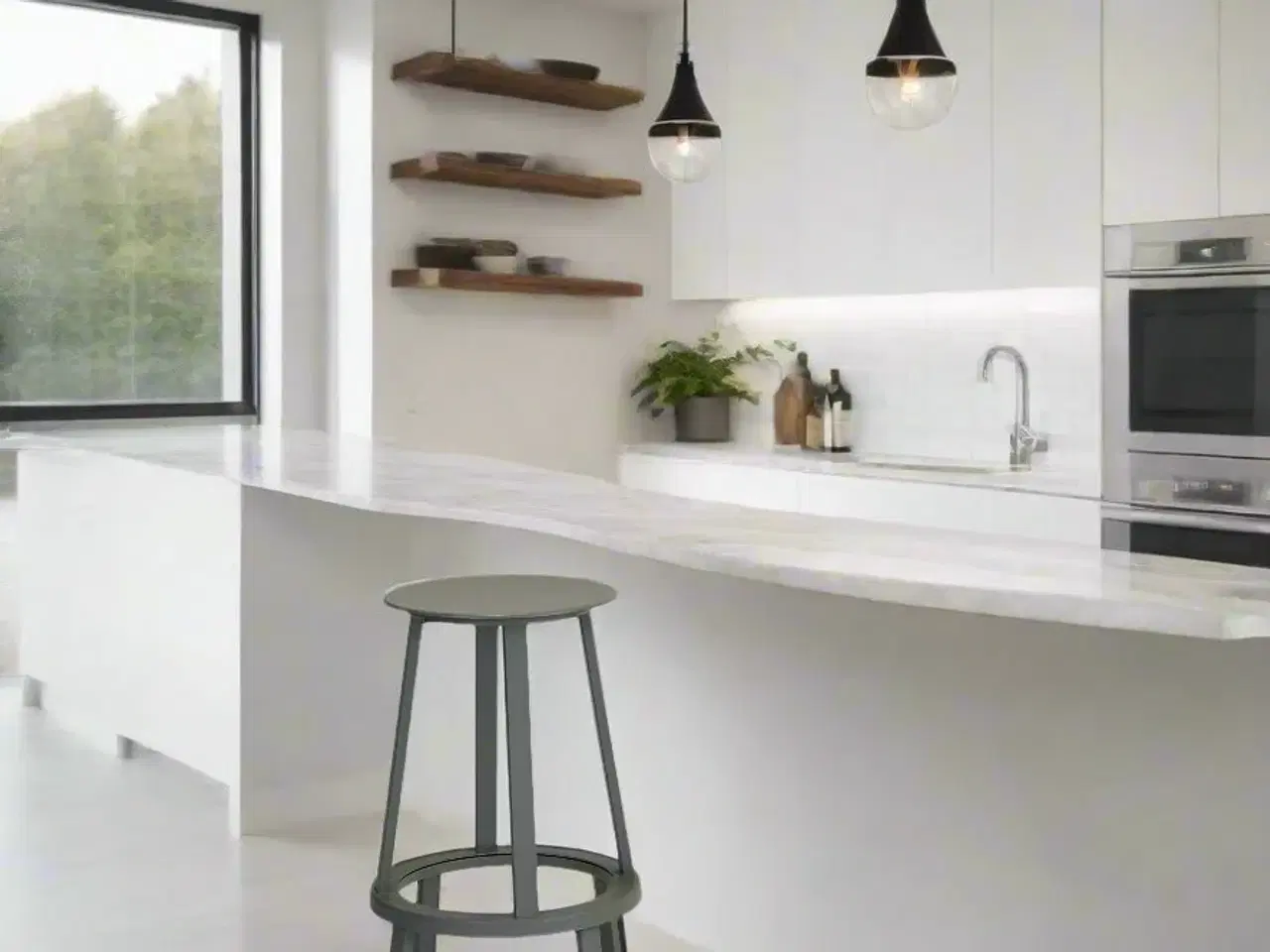 Billede 2 - HAY Revolver Barstol (Grå/Lav)