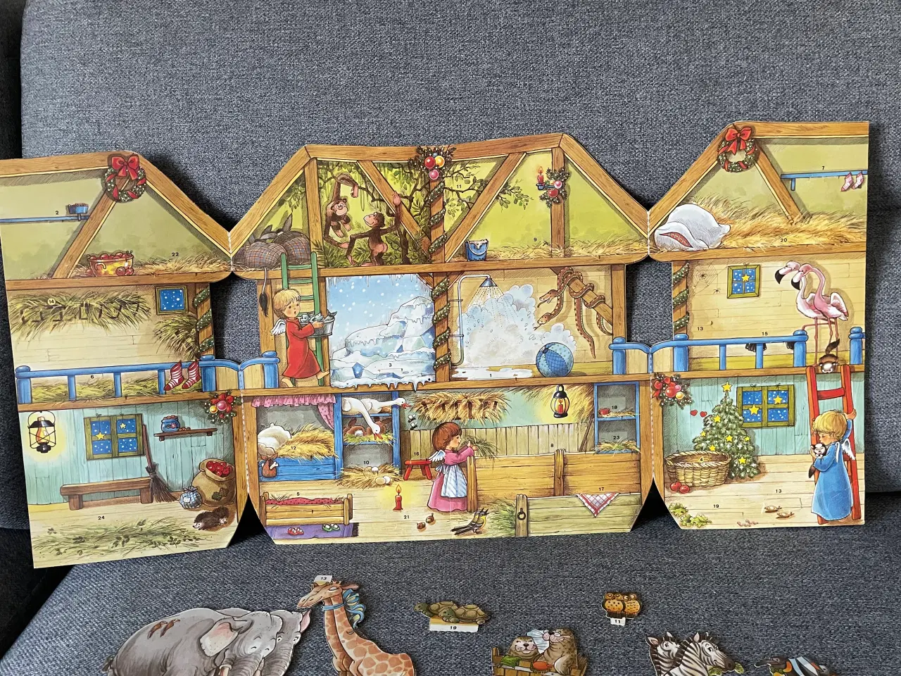 Billede 3 - Noahs Ark julekalender fra 1988