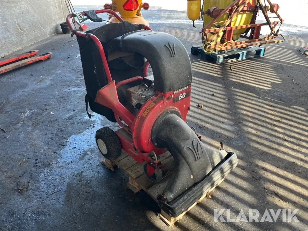 Billede 2 - Bladesugemaskine MTD Yard 24-A202B678