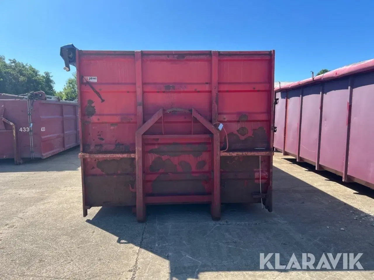 Billede 10 - Korn container med rullepressenning og aluminiums sider
