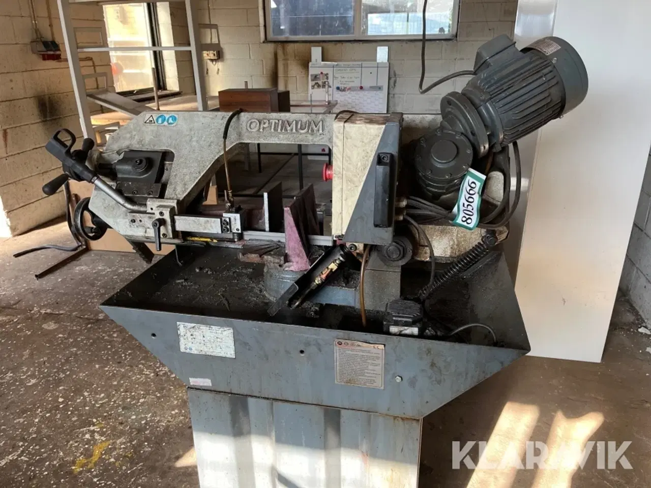 Billede 1 - Metalsav Optimum S275G