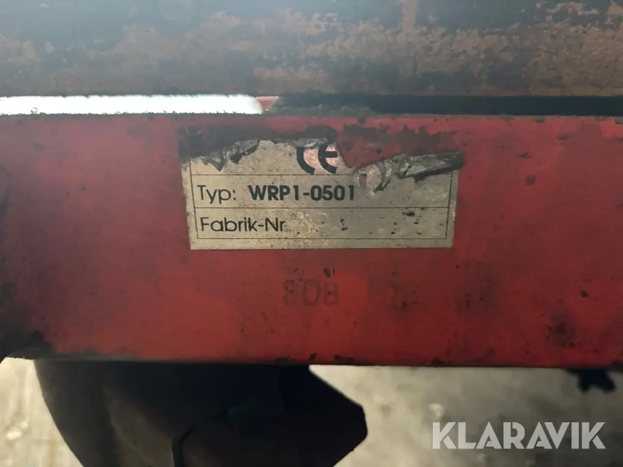 Billede 6 - Blandet lot rotationlaser, lader, kompressor og vogn