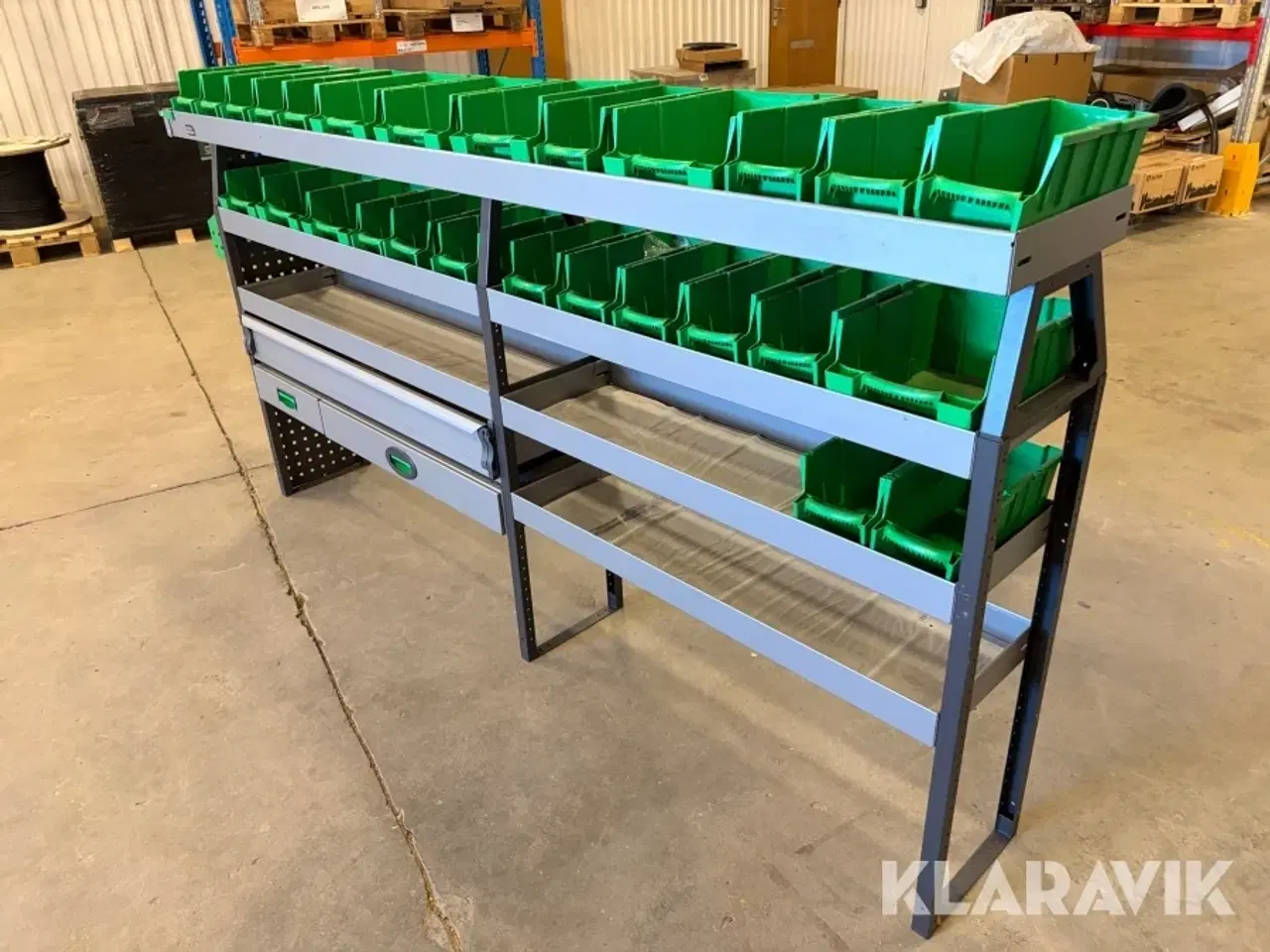 Billede 1 - Varebilsreol / varebilsindretning System Edström 1 styk