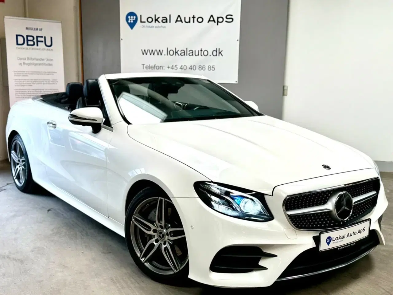 Billede 1 - Mercedes E220 d 2,0 AMG Line Cabriolet aut.