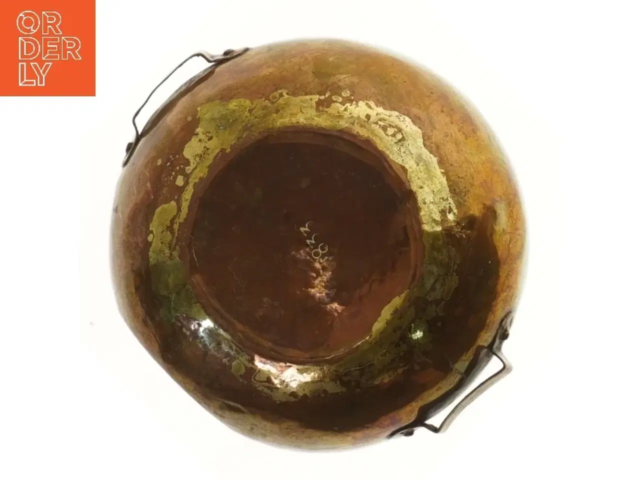 Billede 3 - Antik kobberkrukke (str. Ø 12x20 cm)