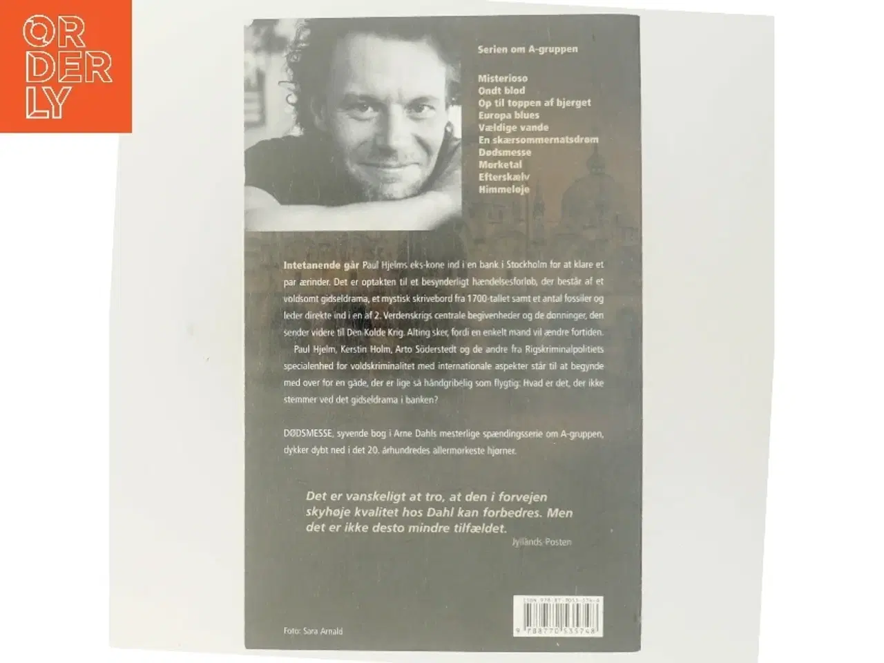 Billede 3 - Dødsmesse af Arne Dahl (f. 1963) (Bog)