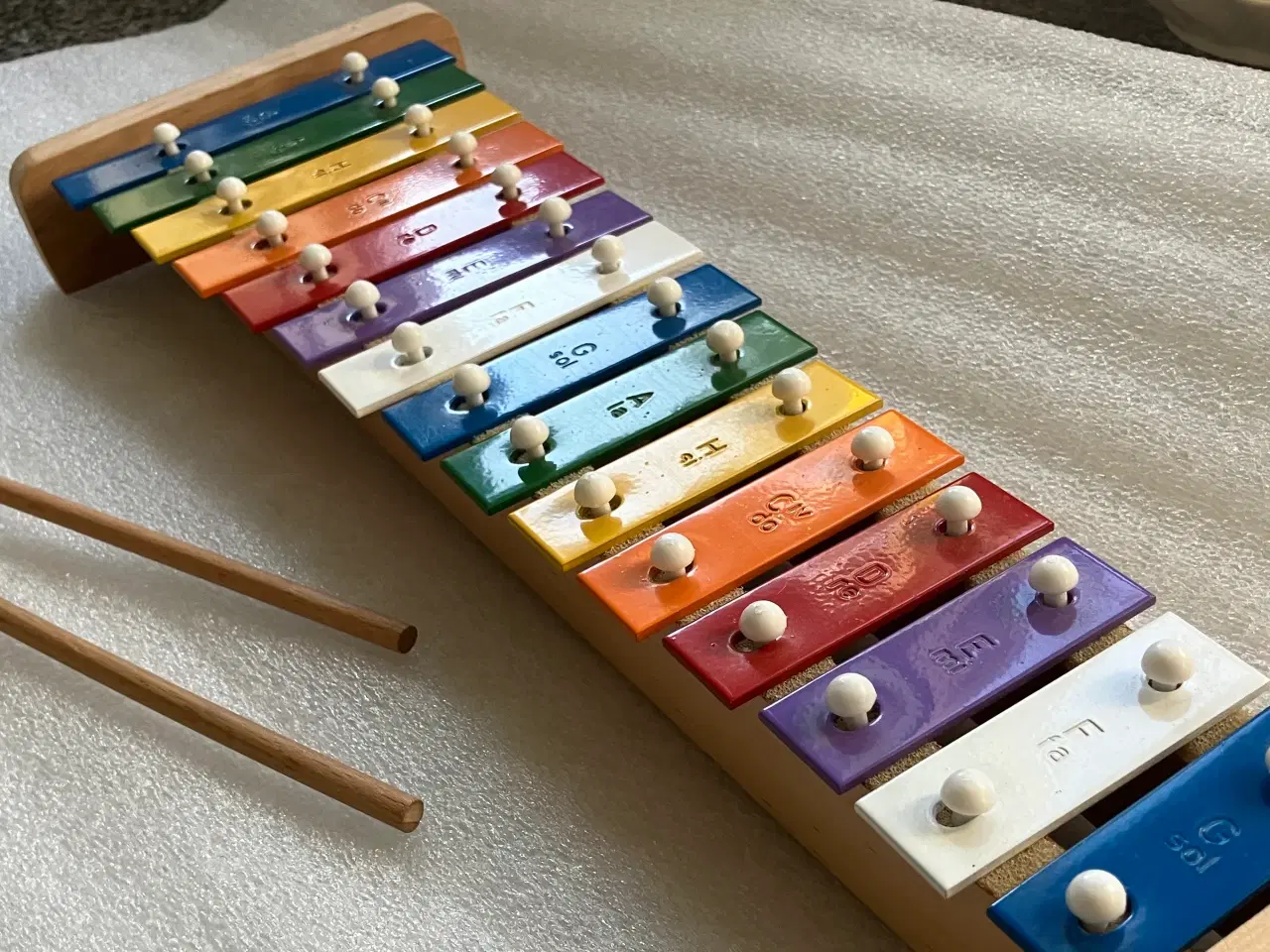Billede 2 - Smukt og velklingende 15 toner xylofon