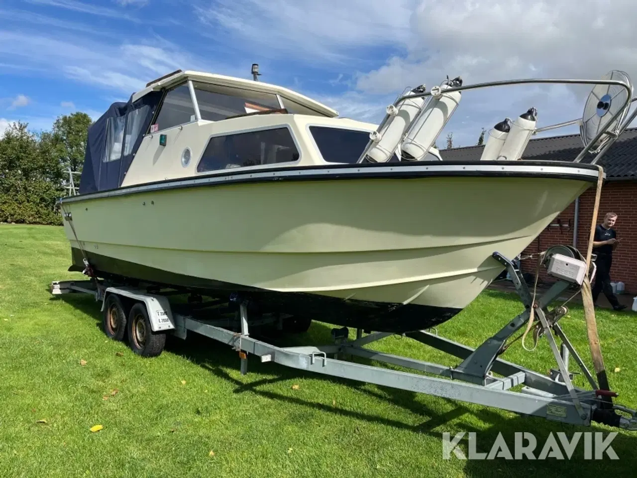 Billede 3 - Båd med trailer Nimo Marin 22
