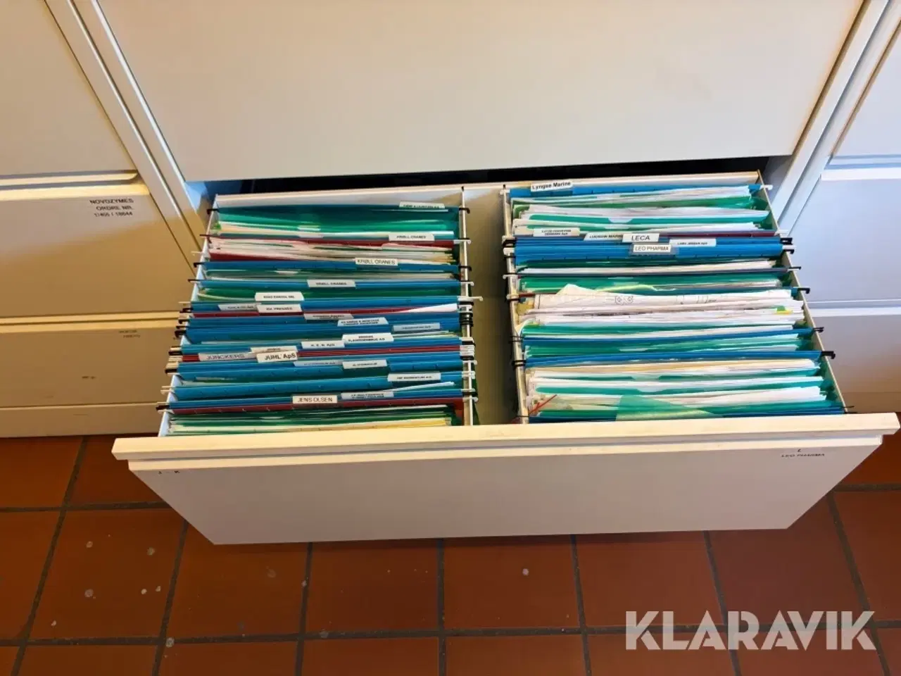 Billede 9 - Arkivskabe med lås 4 styk