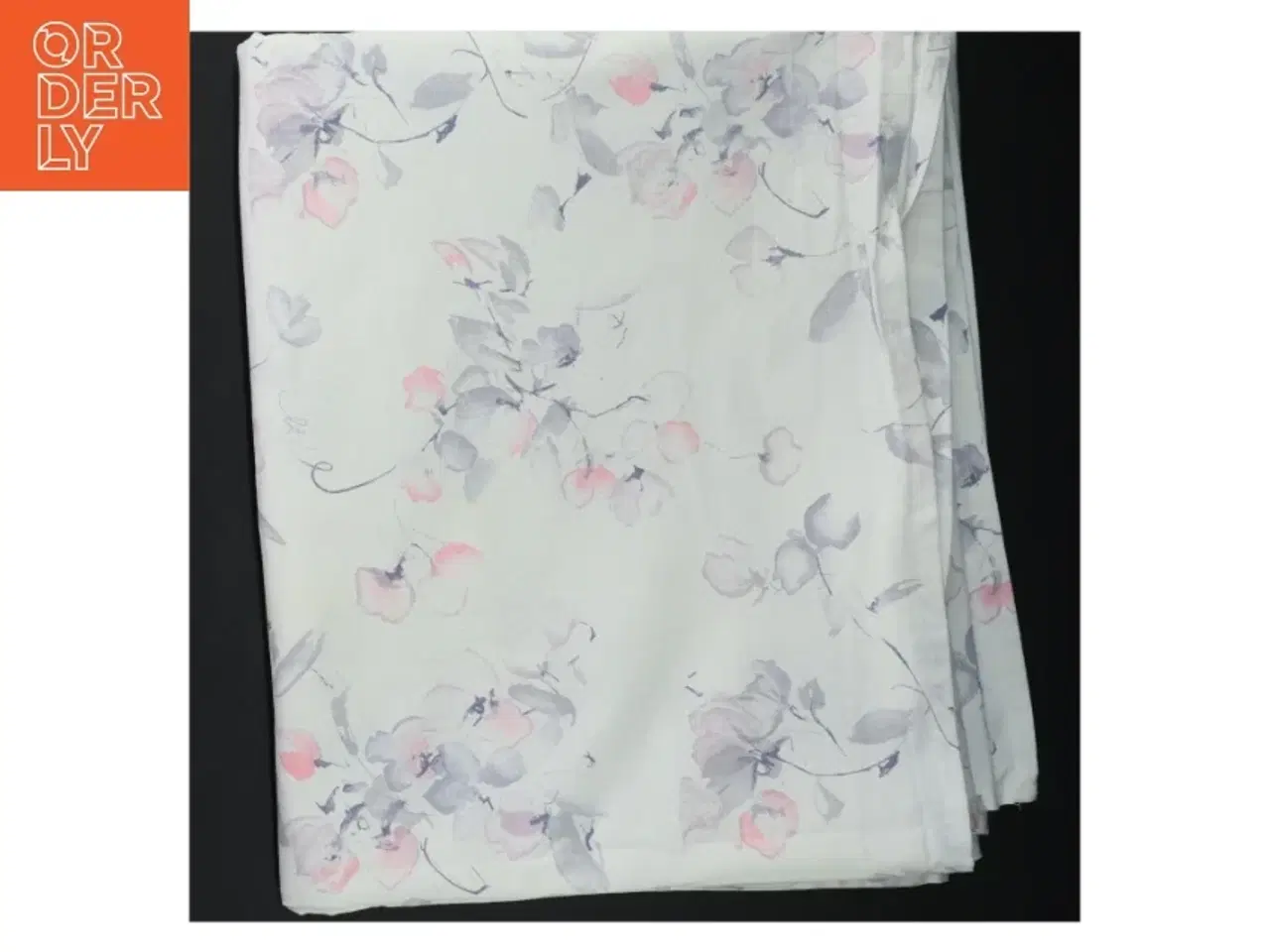 Billede 3 - Blomstret tekstil (str. 138 x 227 cm)