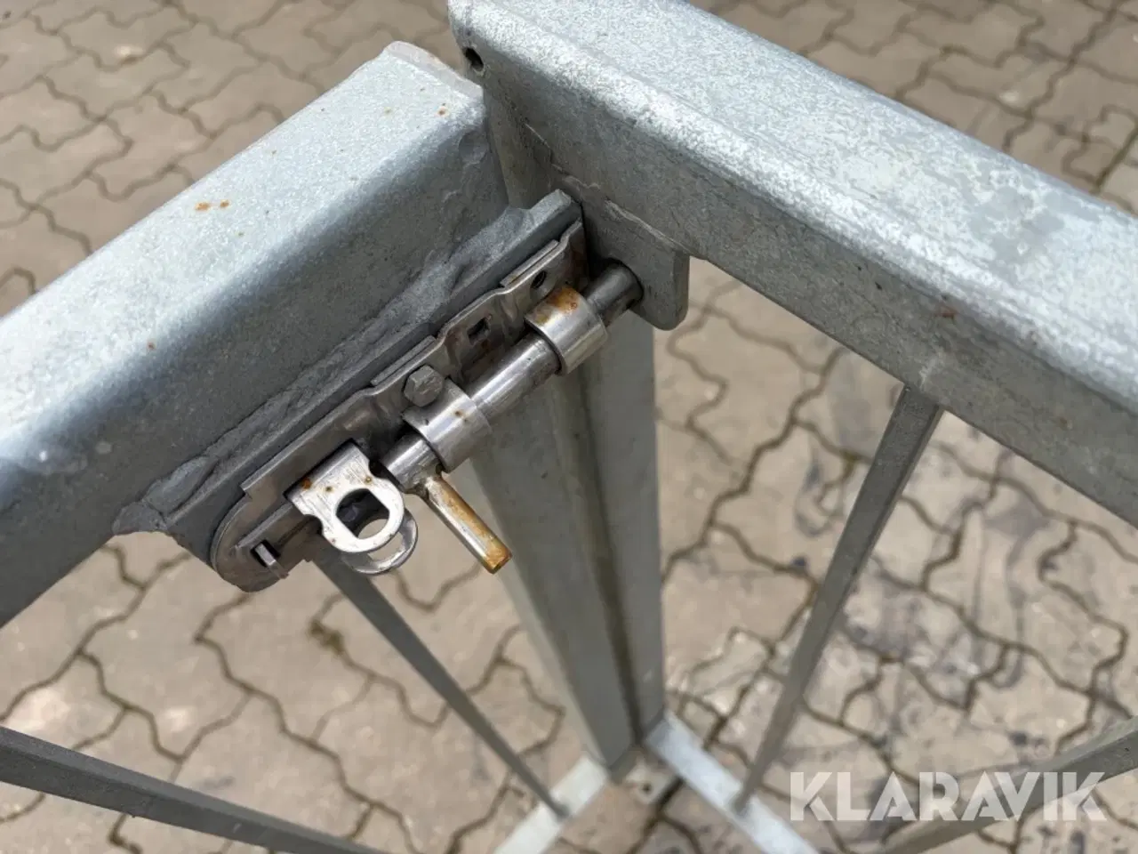 Billede 5 - Gelænder med låge varmegalvaniseret