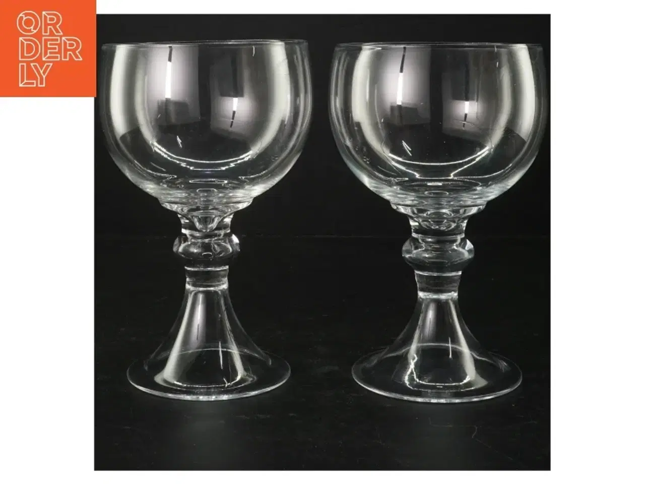Billede 1 - Glas vinglas (str. H 18 cm ø 11 cm)