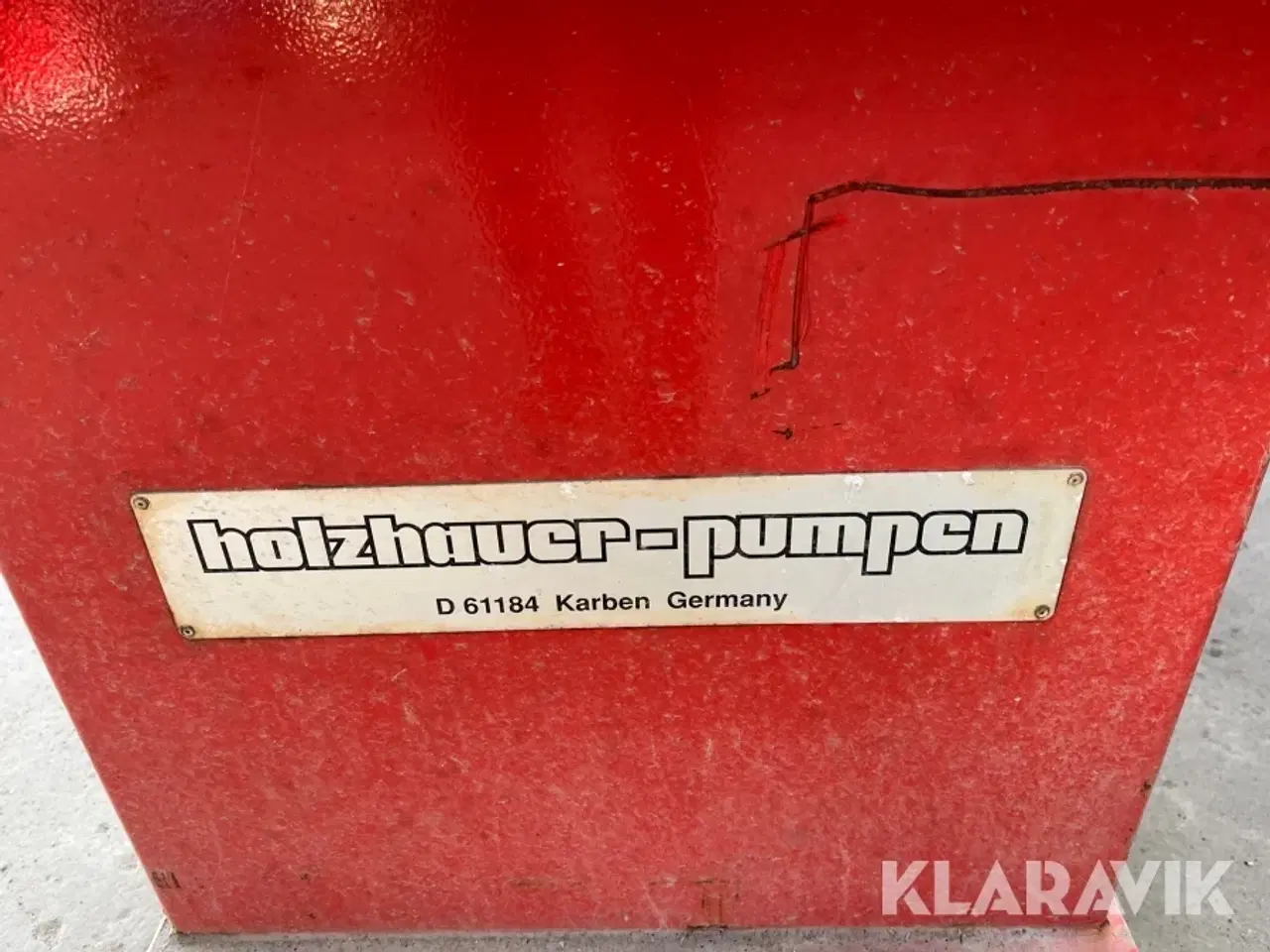 Billede 7 - Generator Holzhauer - Pumpen