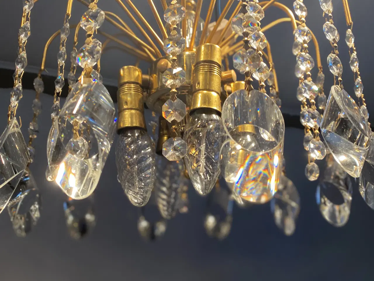 Billede 3 - Krystal Lysekrone