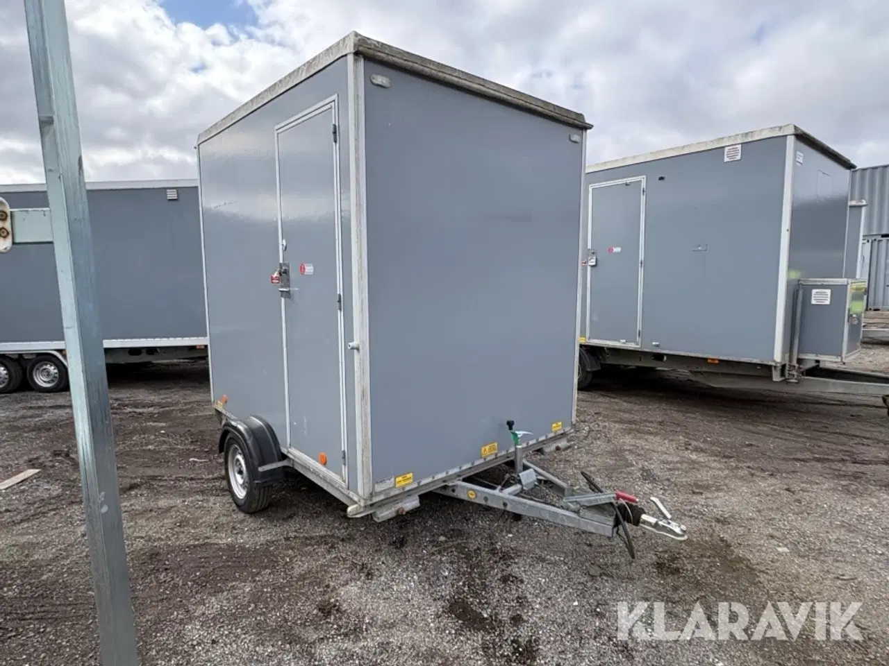 Billede 3 - Toilet/ bad vogn Scanvogn 750 kg