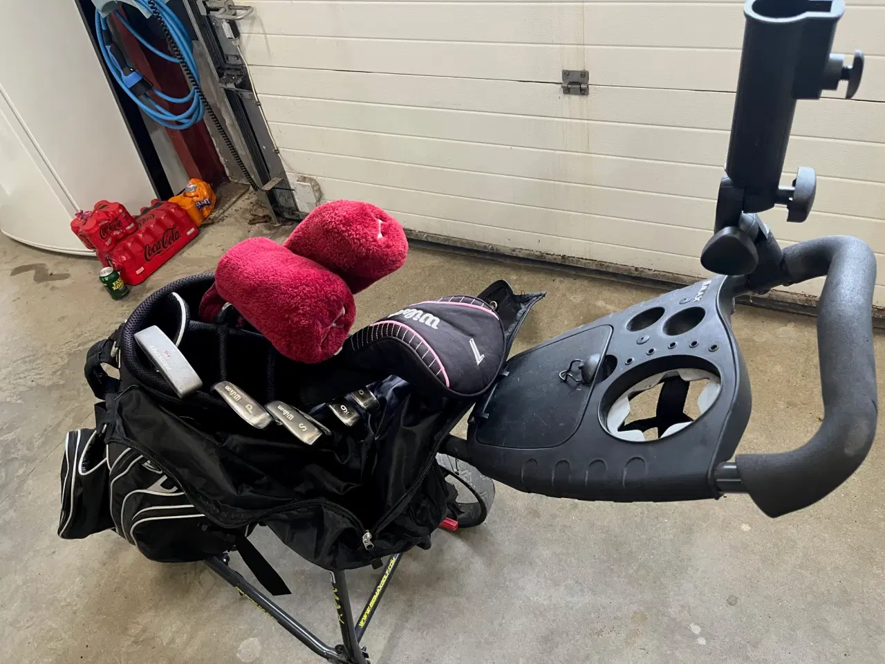 Billede 4 - Wilson Golfsæt med bag og vogn