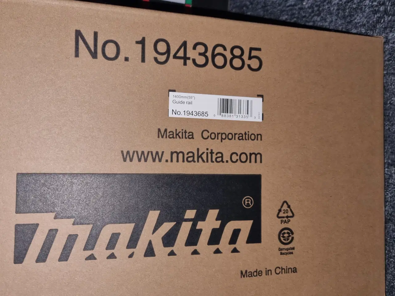 Billede 1 - Makita føringsskinne 1,4 meter