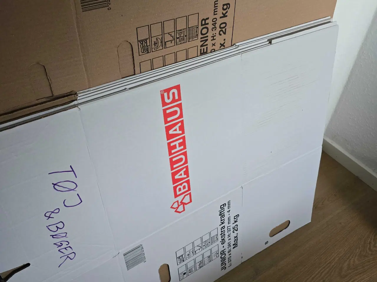 Billede 1 - Flyttekasser 20 kg og 25 kg