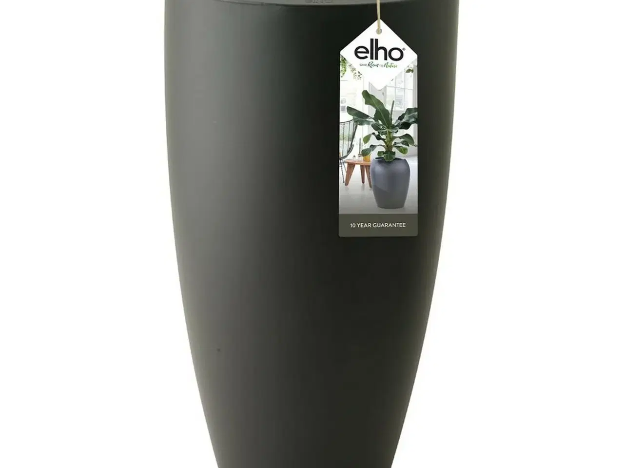 Billede 1 - Elho Pure Soft Round Plantekrukke 90 cm Antracit