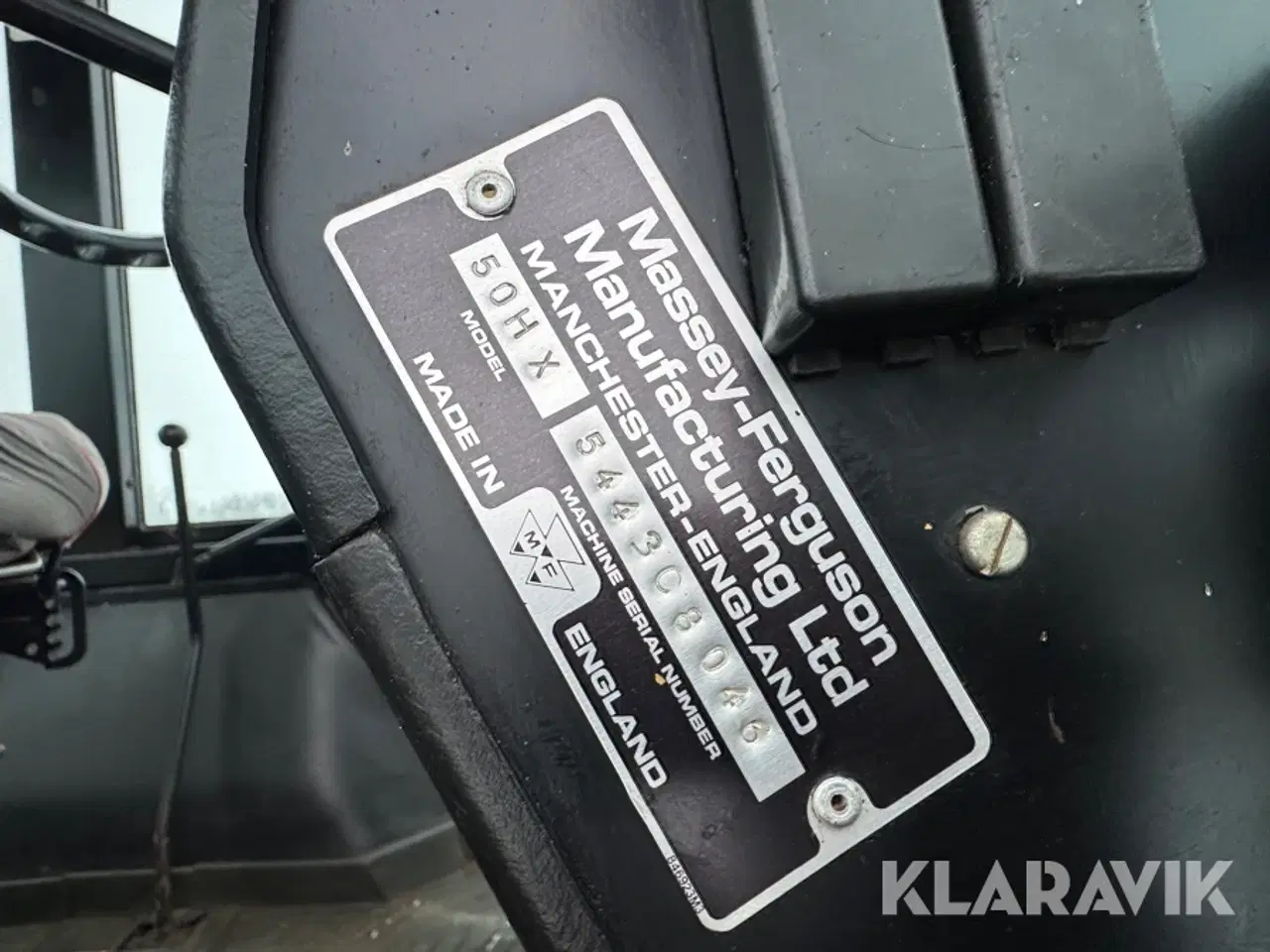 Billede 5 - Rendegraver Massey-Ferguson 50 HX
