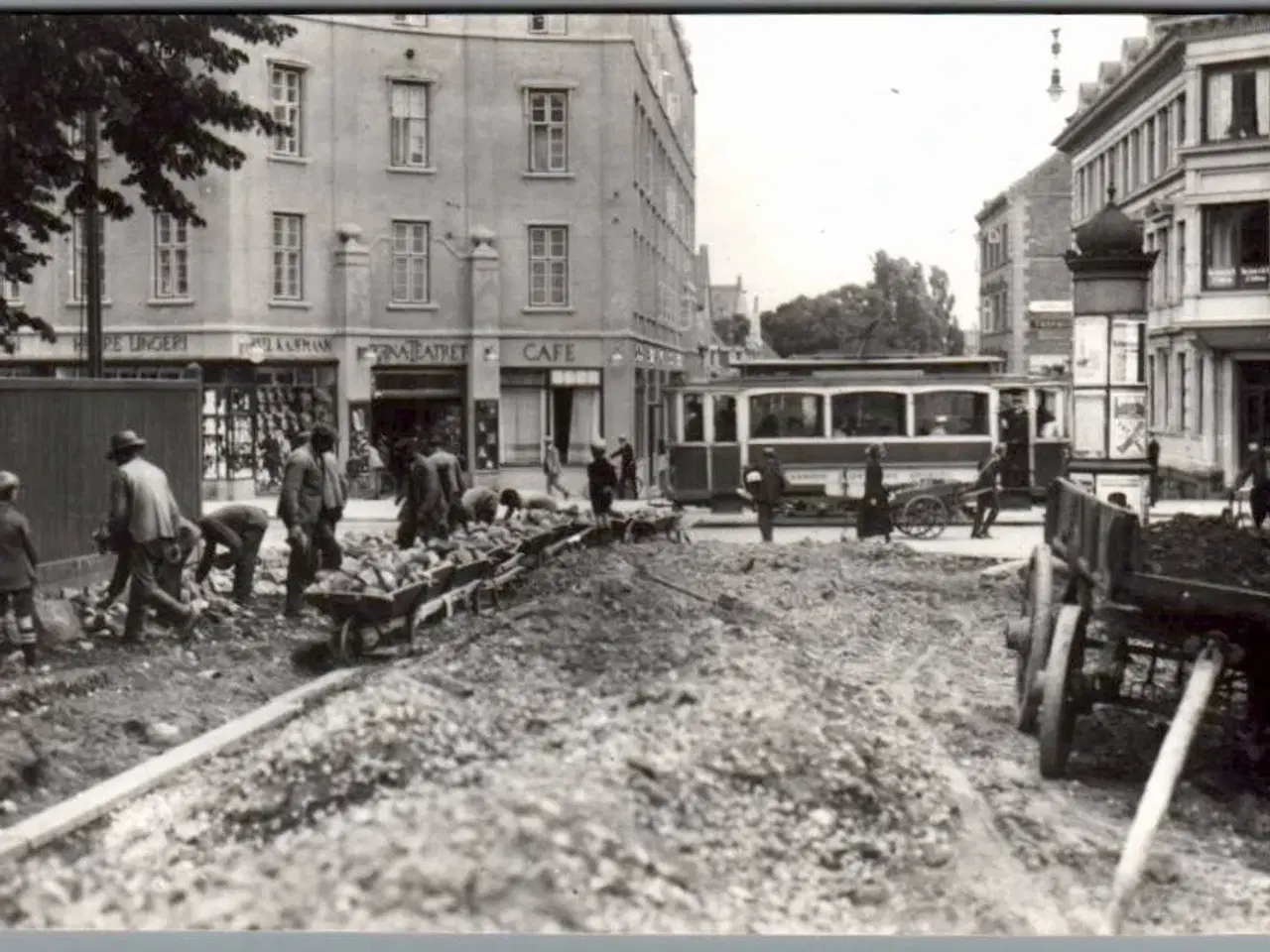 Billede 1 - Sporvogn Reginakrydset Aarhus - Ubrugt