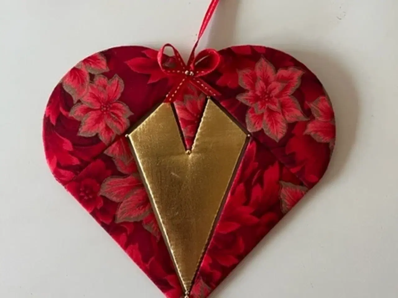 Billede 1 - Hjerte syet i patchwork