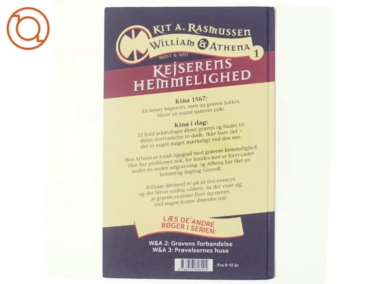 Billede 3 - Kejserens hemmelighed af Kit A. Rasmussen (Bog)