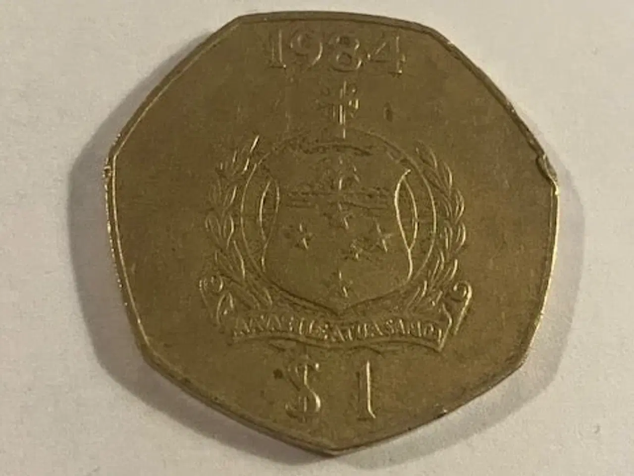 Billede 1 - 1 Dollar Samoa 1984