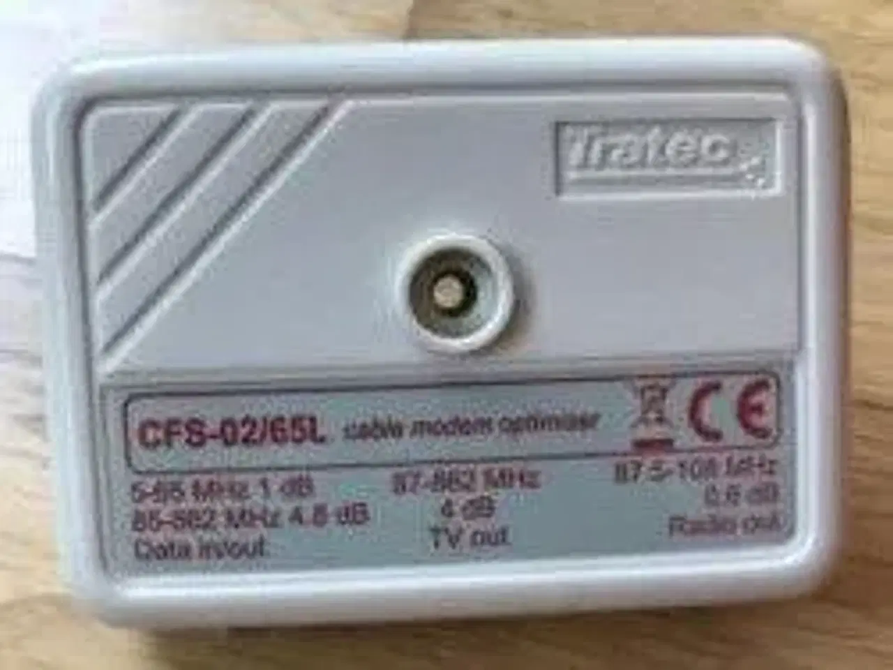 Billede 1 - Tratec CFS-02/65 Cable Modem Optimizer / Splitter