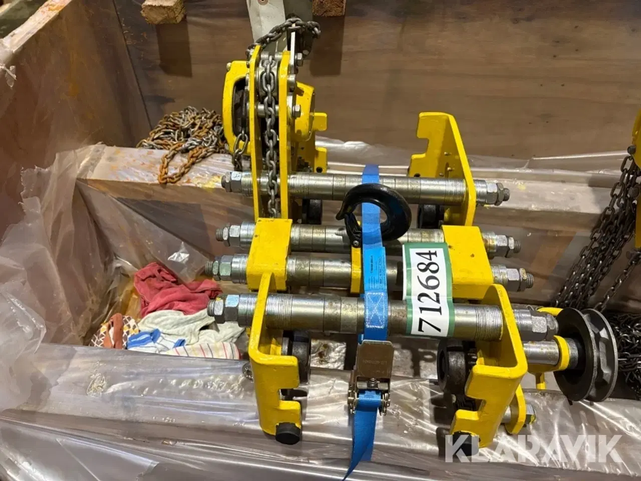 Billede 2 - Løbekat med talje Exo 1 tons - med side og endeforskydning