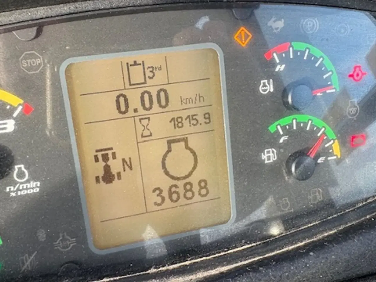 Billede 14 - Case 21F MINIGED MED HYDRAULISK SKIFT, SKOVL OG GAFLER