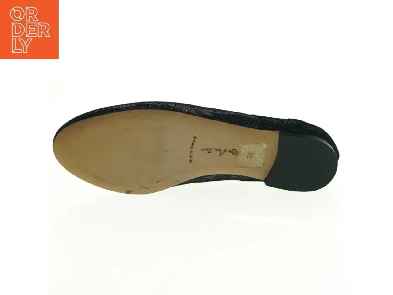 Billede 5 - Sorte glimtende loafers med sløjfe fra Reve d&#39;un jour (str. 36)