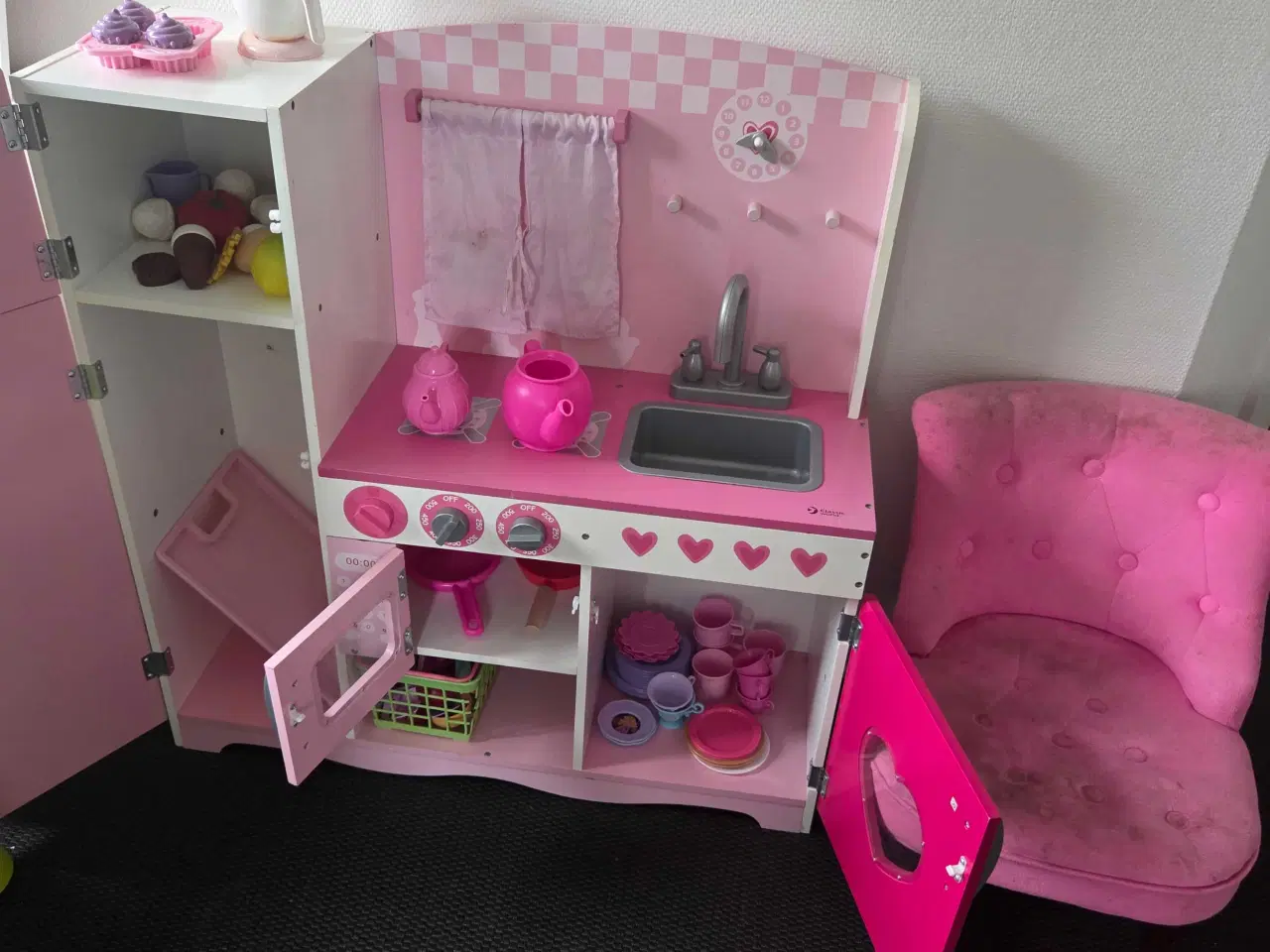 Billede 2 - lyserød køkkenlegetøj