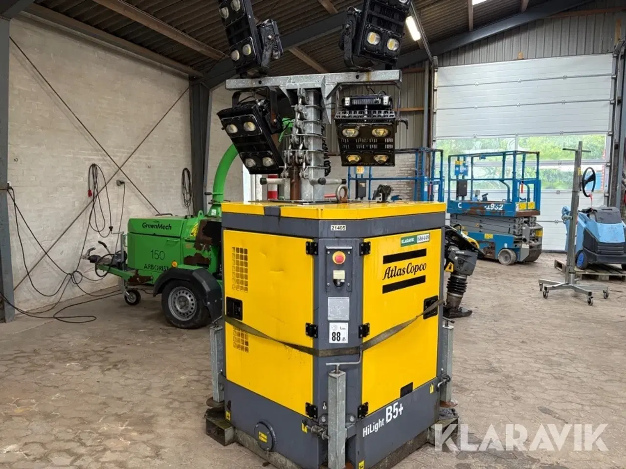 Billede 2 - Lys-tårn Atlas Copco HiLight B5+
