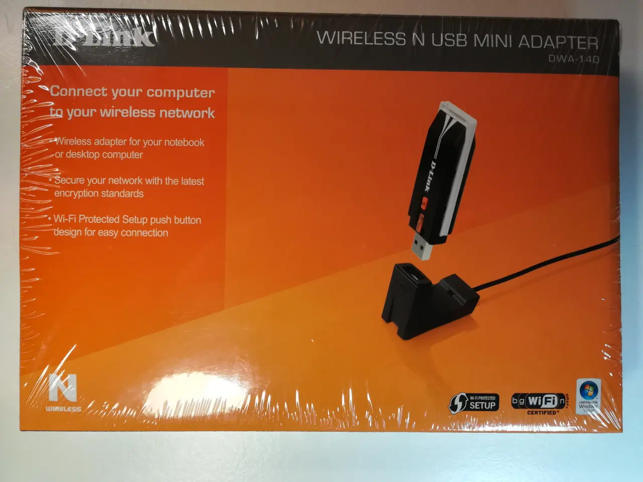 Billede 1 - D-Link Wireless N USB Mini Adapter, DWA-140