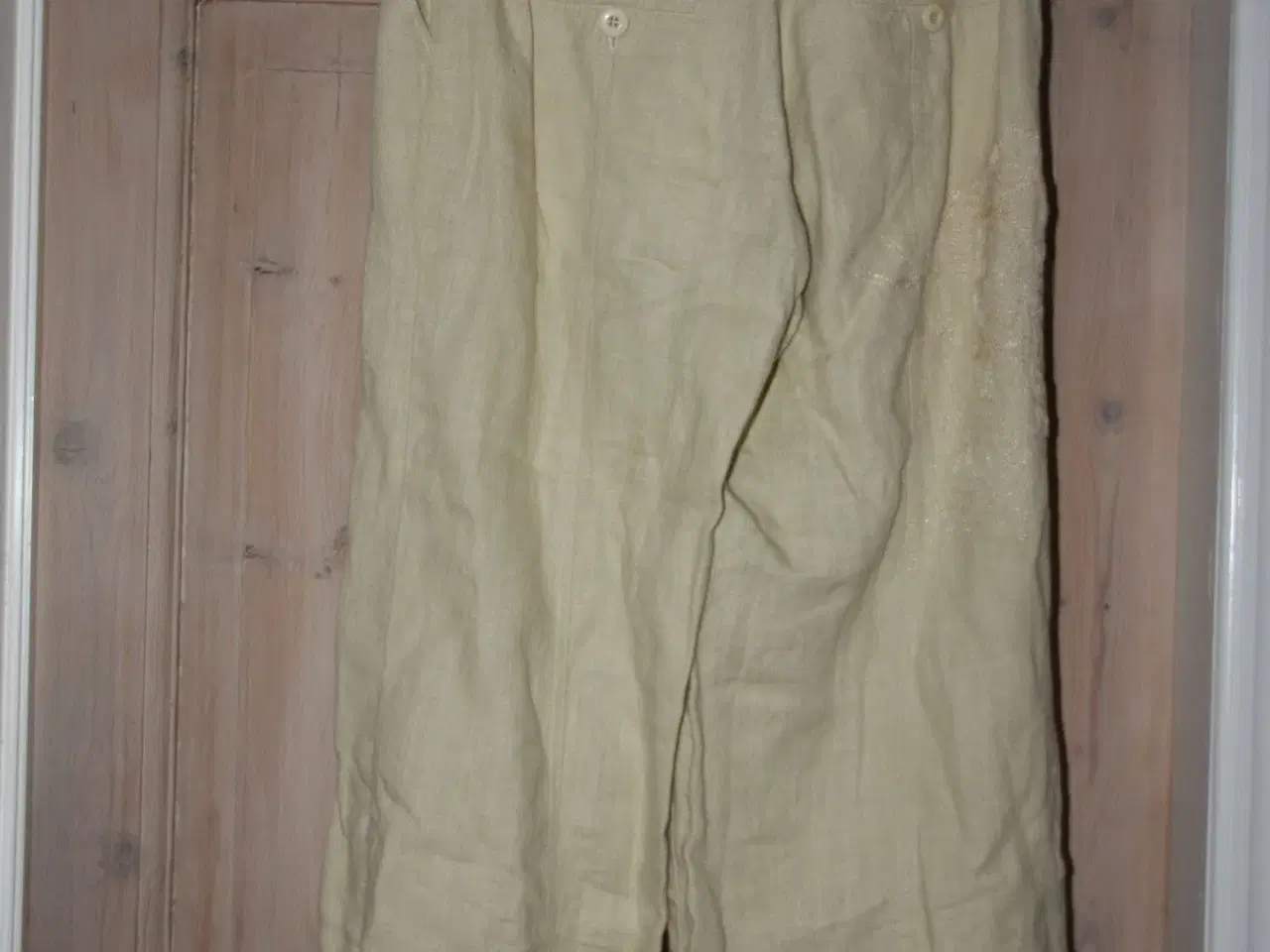 Billede 4 - STAFF bukser str. S i Hør Talje 82 cm, længde 88 