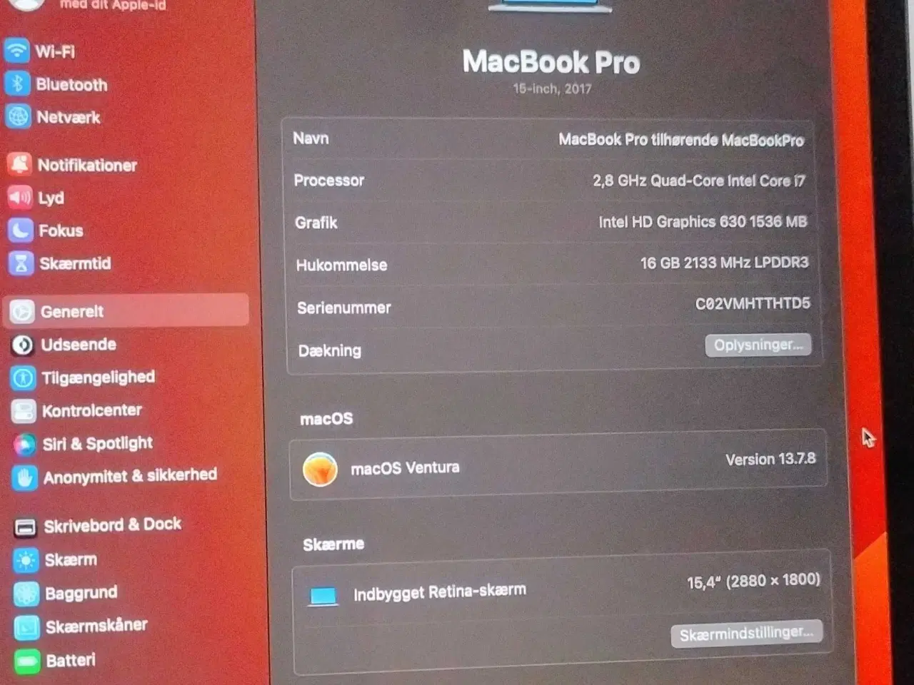 Billede 4 - MacBook Pro Touchbar 15"